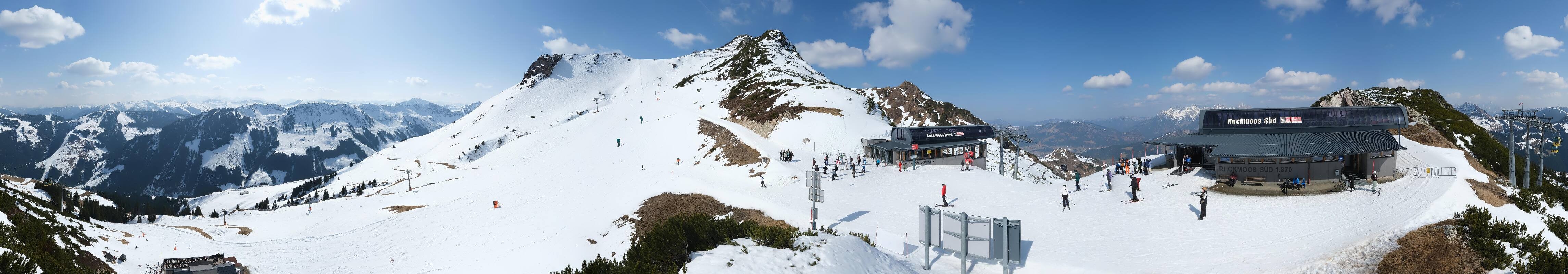 Archiv Foto Webcam Bergstation des Reckmoos-Sessellifts