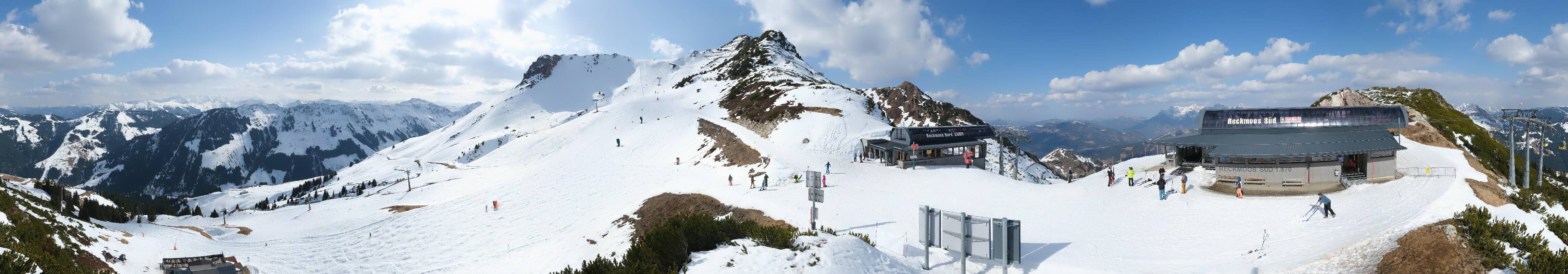 Archiv Foto Webcam Bergstation des Reckmoos-Sessellifts