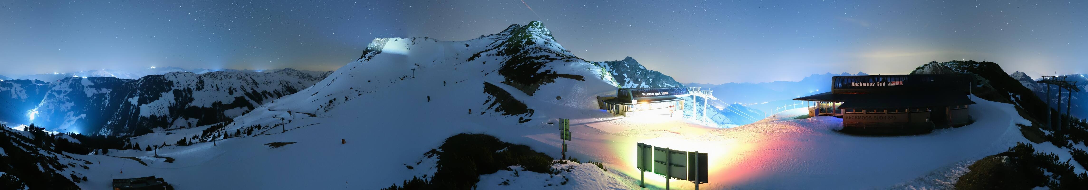 Archiv Foto Webcam Bergstation des Reckmoos-Sessellifts