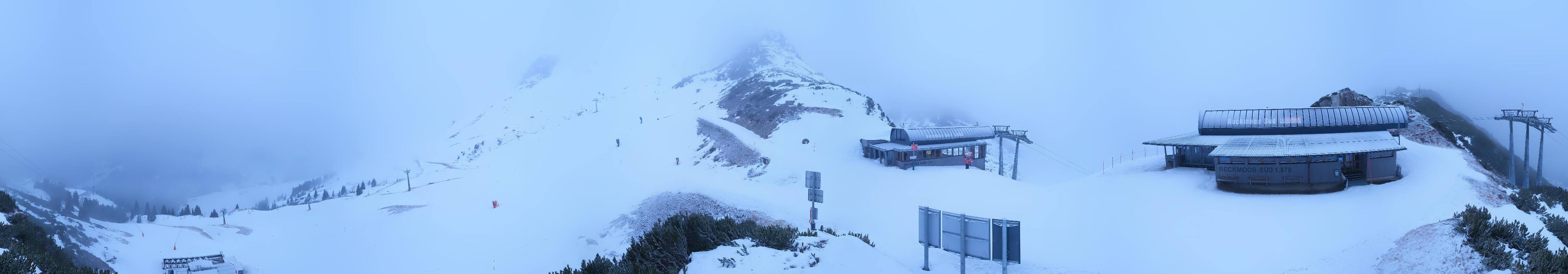 Archiv Foto Webcam Bergstation des Reckmoos-Sessellifts