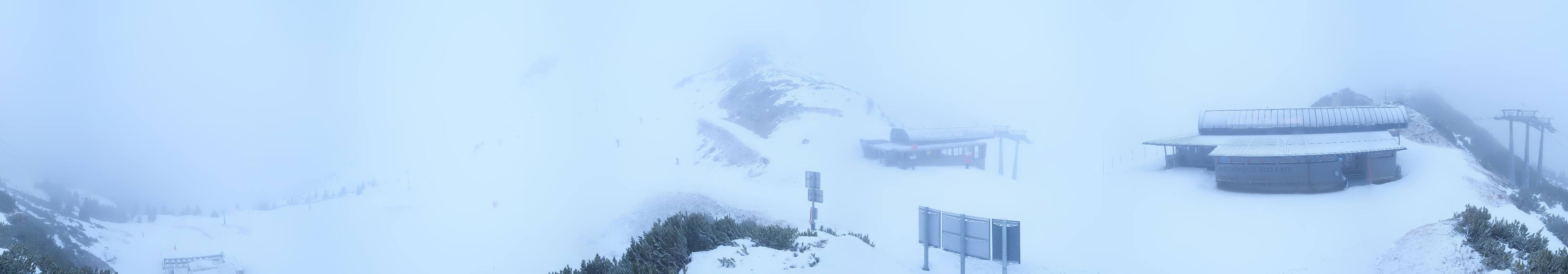 Archiv Foto Webcam Bergstation des Reckmoos-Sessellifts