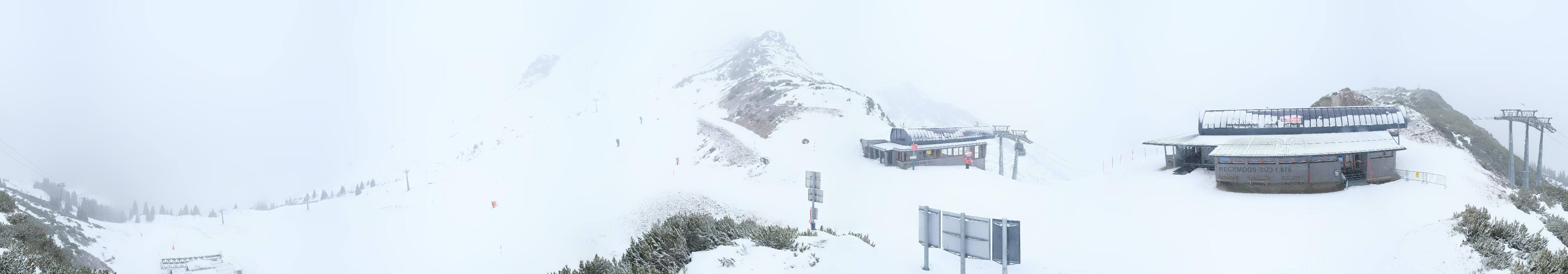 Archiv Foto Webcam Bergstation des Reckmoos-Sessellifts