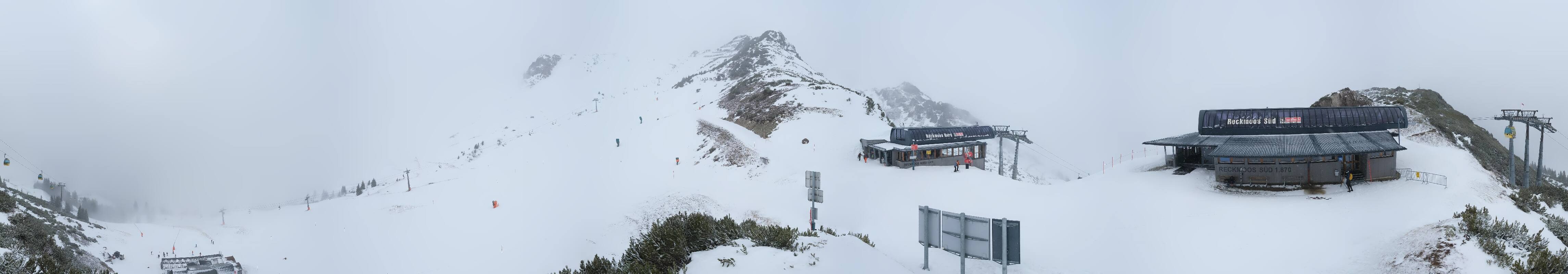 Archiv Foto Webcam Bergstation des Reckmoos-Sessellifts