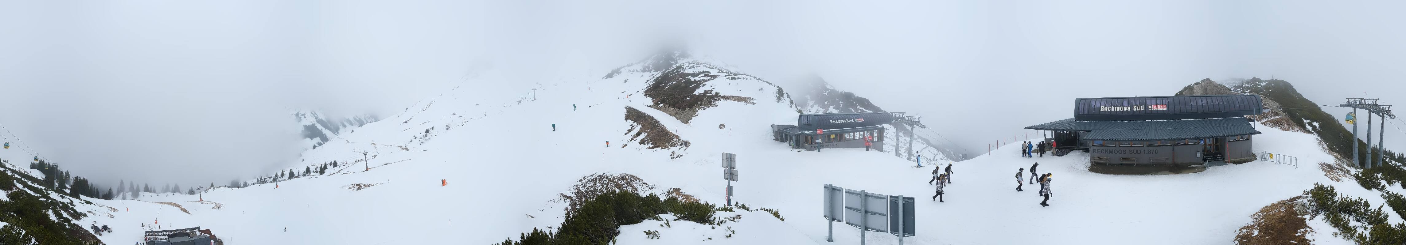 Archived image Webcam Top station Reckmoos lift