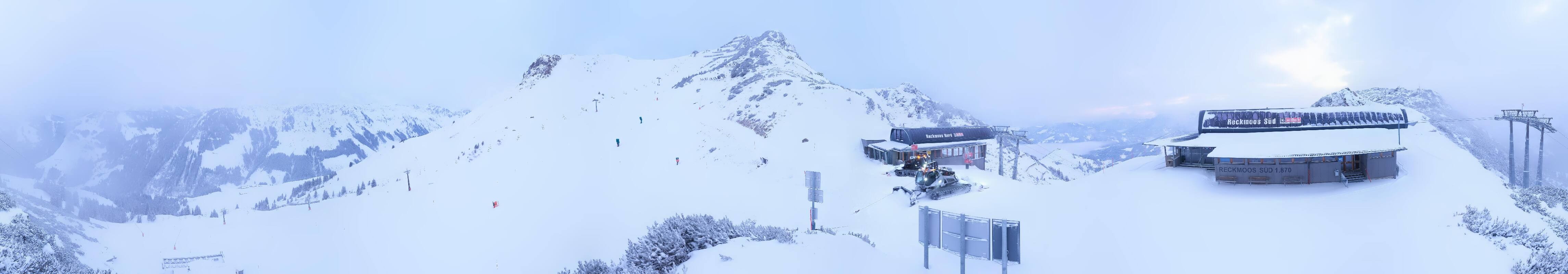 Archiv Foto Webcam Bergstation des Reckmoos-Sessellifts