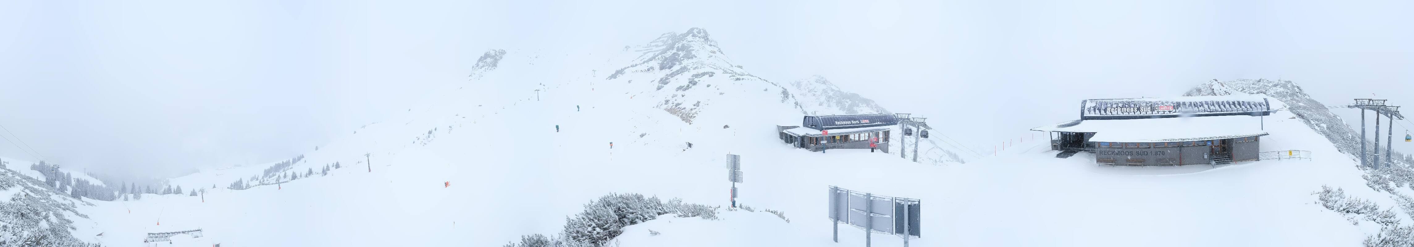 Archiv Foto Webcam Bergstation des Reckmoos-Sessellifts