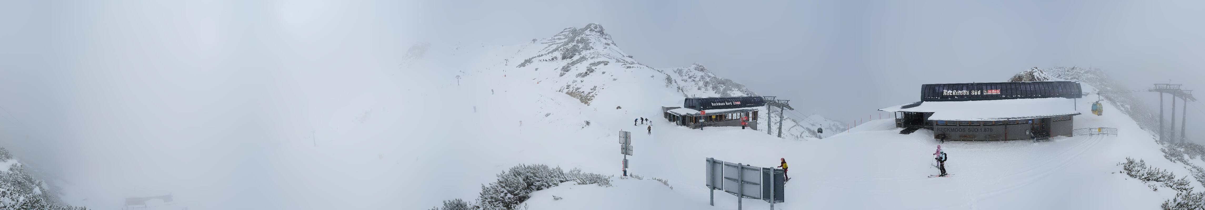 Archiv Foto Webcam Bergstation des Reckmoos-Sessellifts