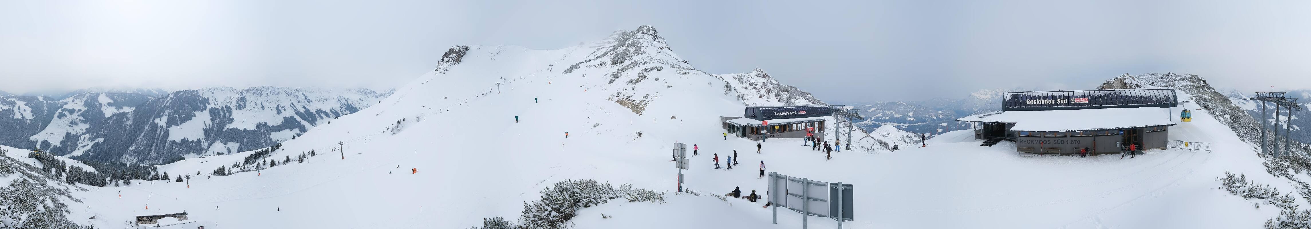 Archiv Foto Webcam Bergstation des Reckmoos-Sessellifts