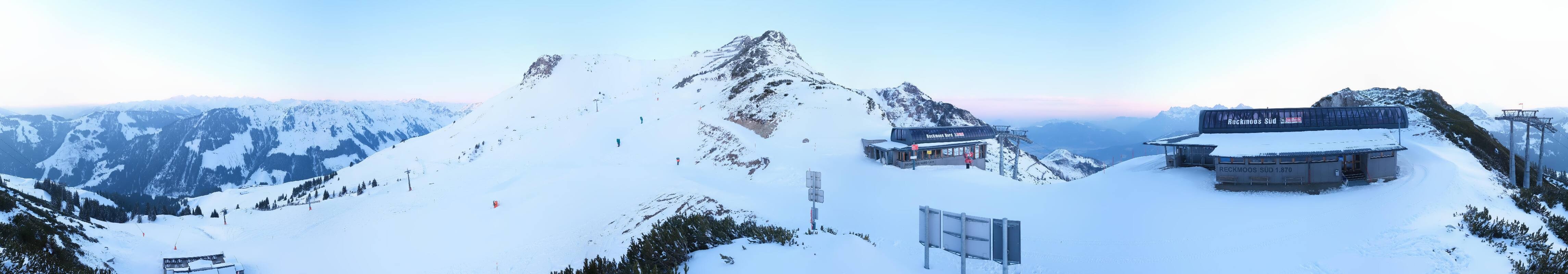 Archiv Foto Webcam Bergstation des Reckmoos-Sessellifts