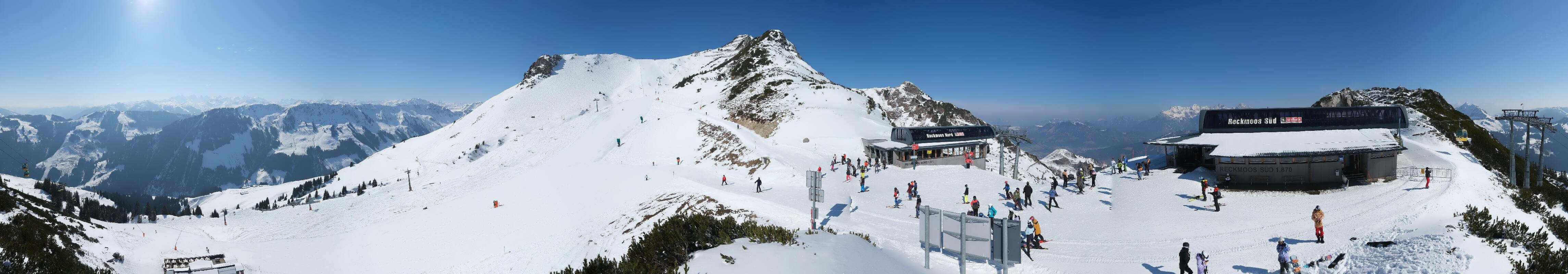 Archiv Foto Webcam Bergstation des Reckmoos-Sessellifts