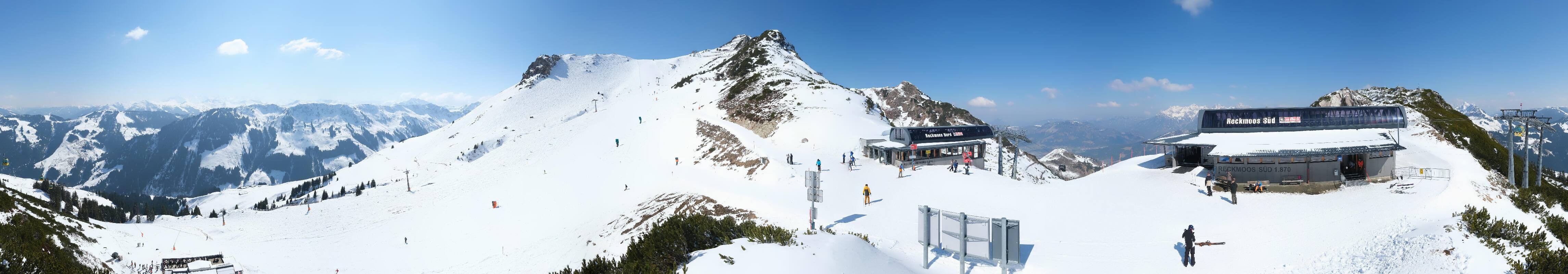 Archiv Foto Webcam Bergstation des Reckmoos-Sessellifts