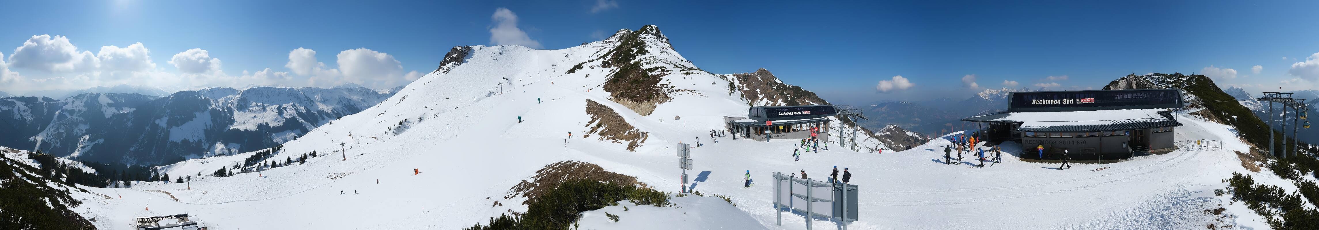 Archived image Webcam Top station Reckmoos lift