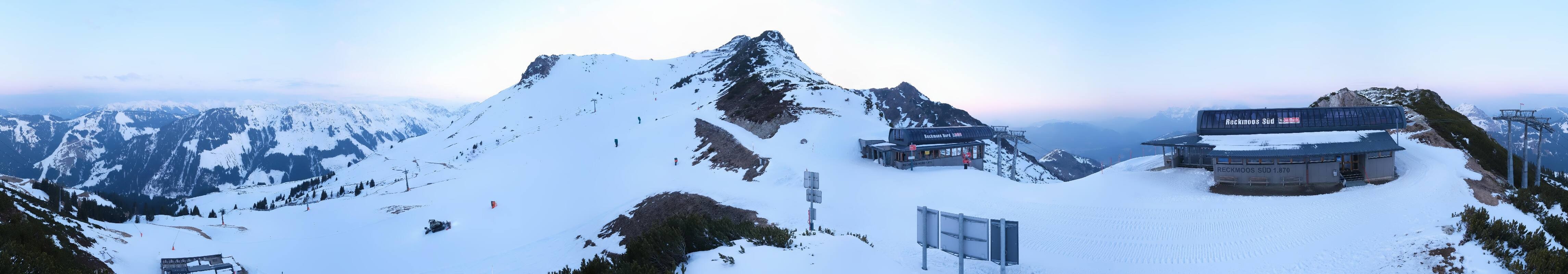 Archiv Foto Webcam Bergstation des Reckmoos-Sessellifts