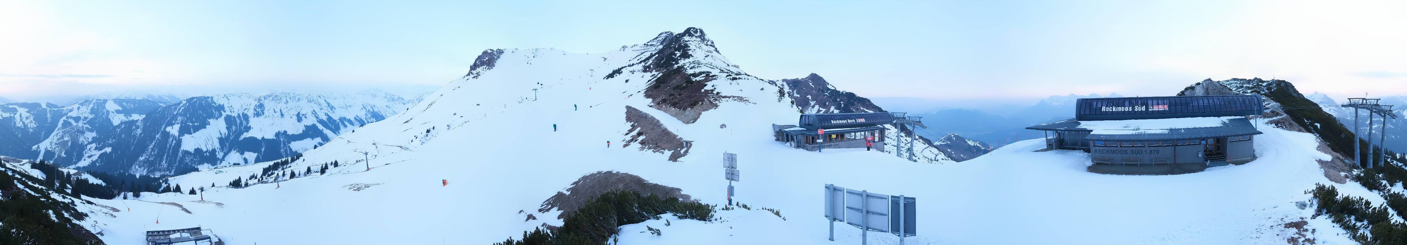 Archiv Foto Webcam Bergstation des Reckmoos-Sessellifts