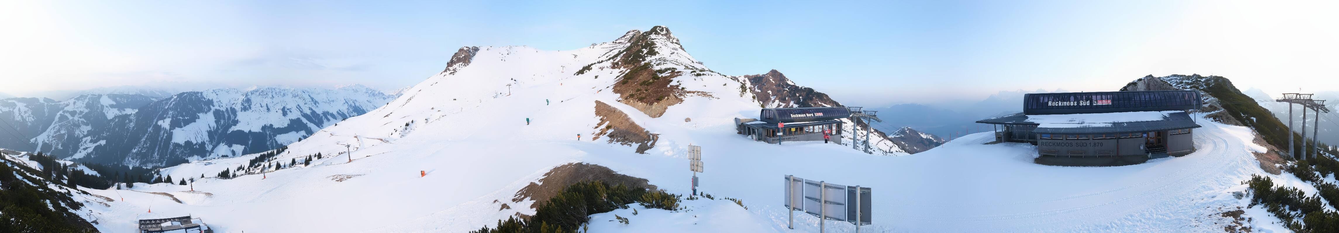 Archiv Foto Webcam Bergstation des Reckmoos-Sessellifts