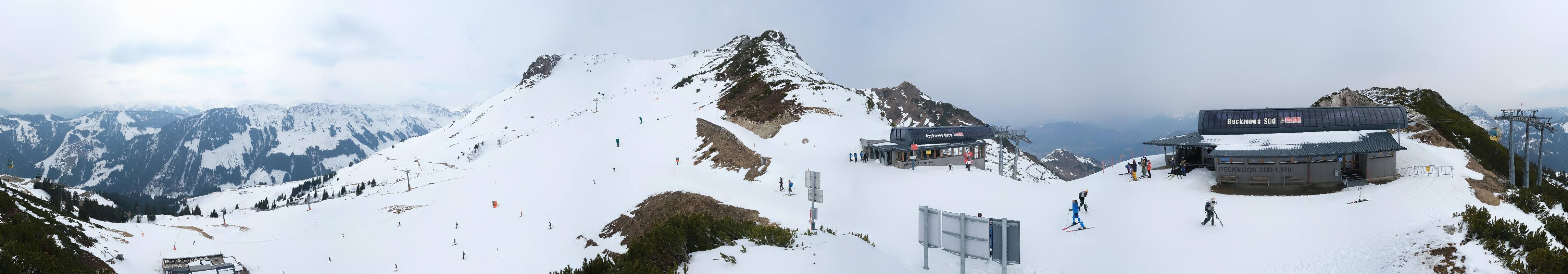 Archiv Foto Webcam Bergstation des Reckmoos-Sessellifts