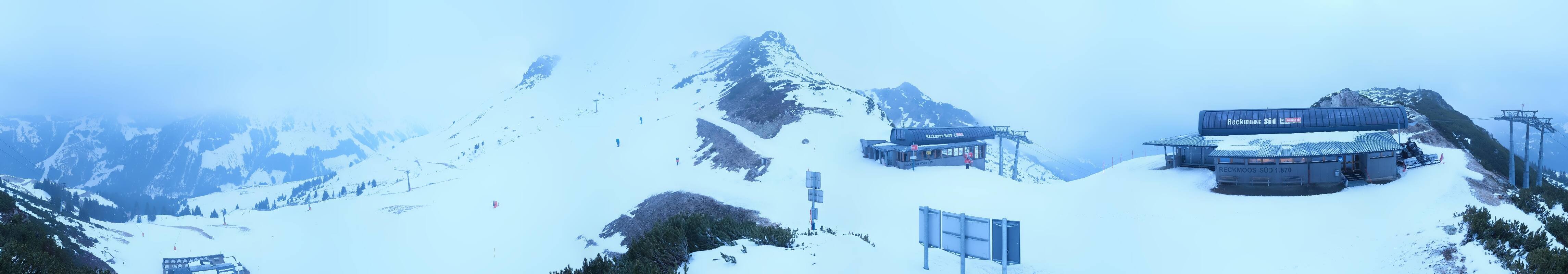 Archiv Foto Webcam Bergstation des Reckmoos-Sessellifts