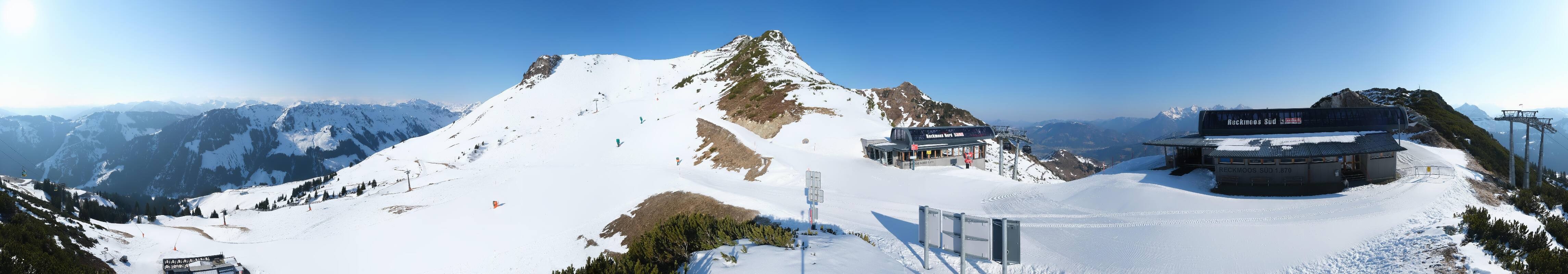 Archiv Foto Webcam Bergstation des Reckmoos-Sessellifts