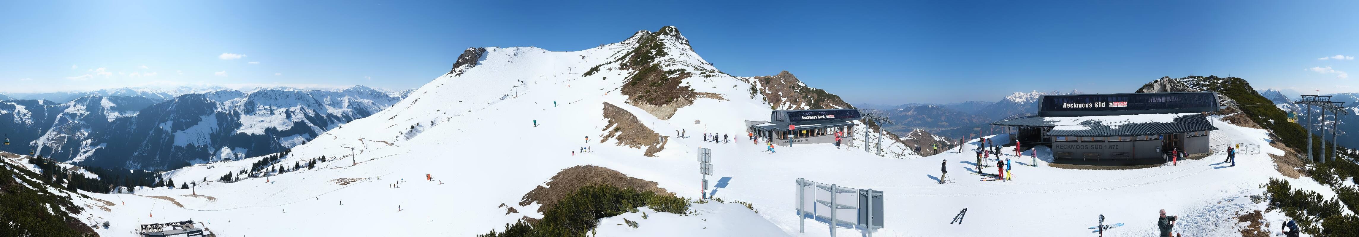 Archived image Webcam Top station Reckmoos lift