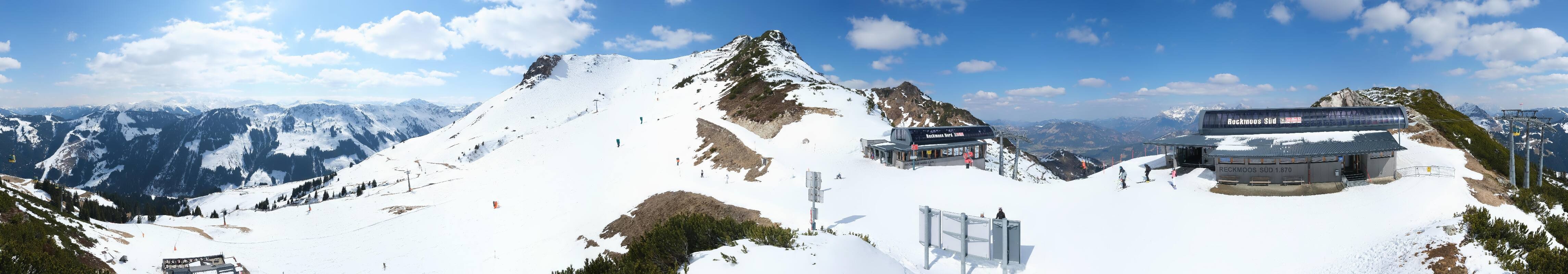 Archived image Webcam Top station Reckmoos lift