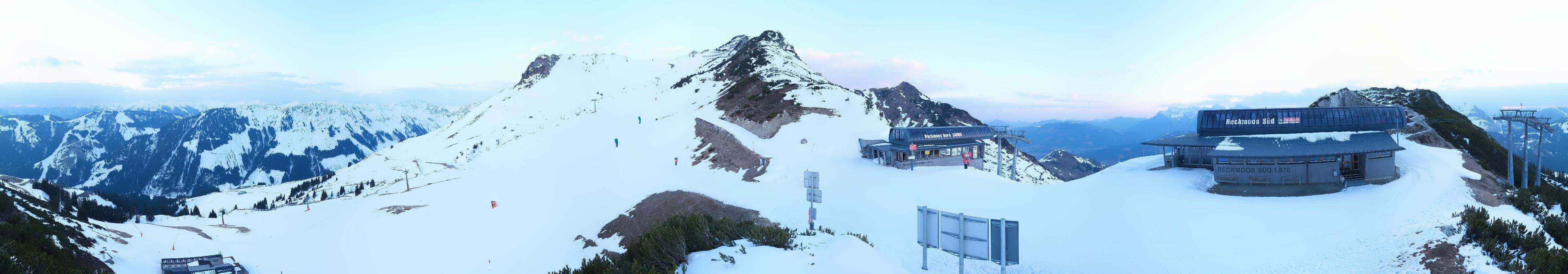 Archiv Foto Webcam Bergstation des Reckmoos-Sessellifts