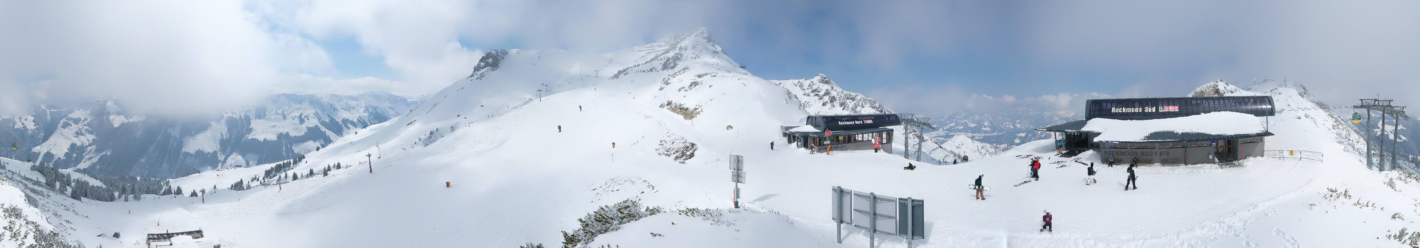 Archiv Foto Webcam Bergstation des Reckmoos-Sessellifts