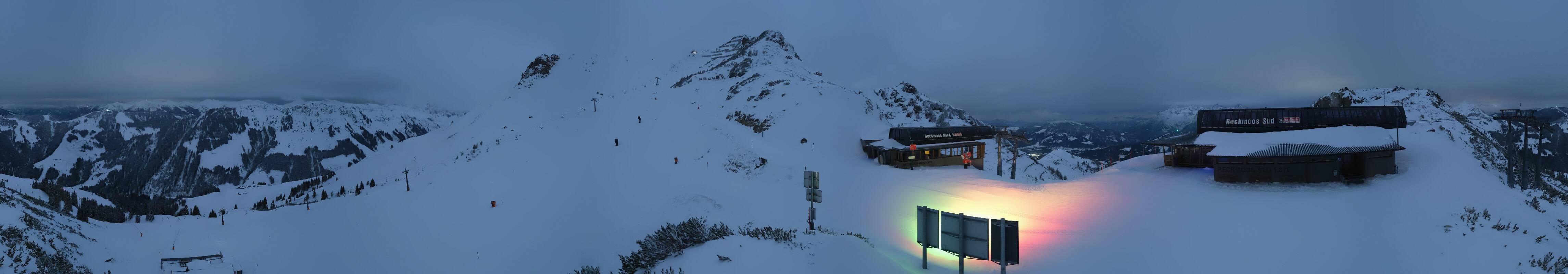 Archiv Foto Webcam Bergstation des Reckmoos-Sessellifts