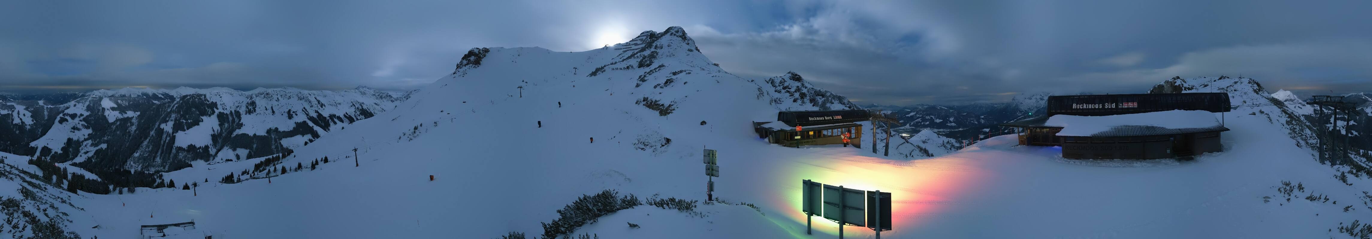 Archiv Foto Webcam Bergstation des Reckmoos-Sessellifts