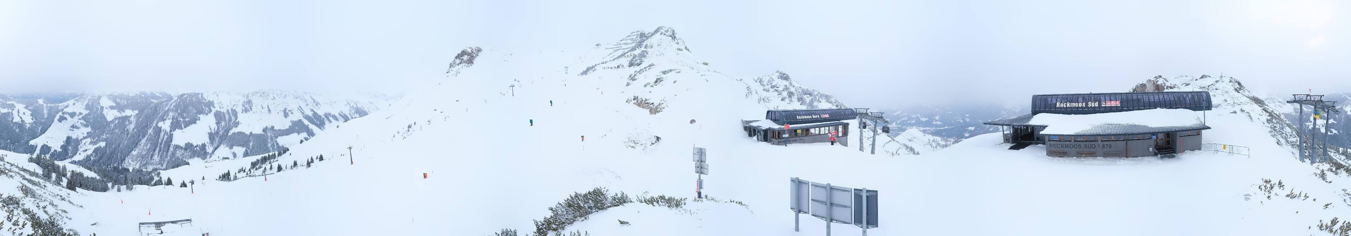 Archiv Foto Webcam Bergstation des Reckmoos-Sessellifts