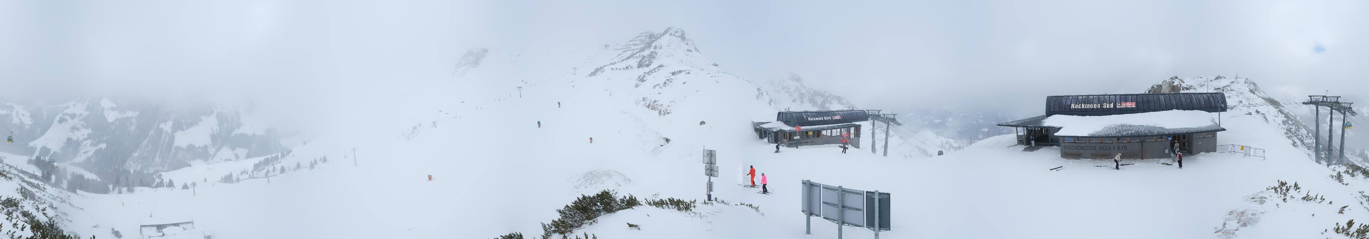 Archiv Foto Webcam Bergstation des Reckmoos-Sessellifts