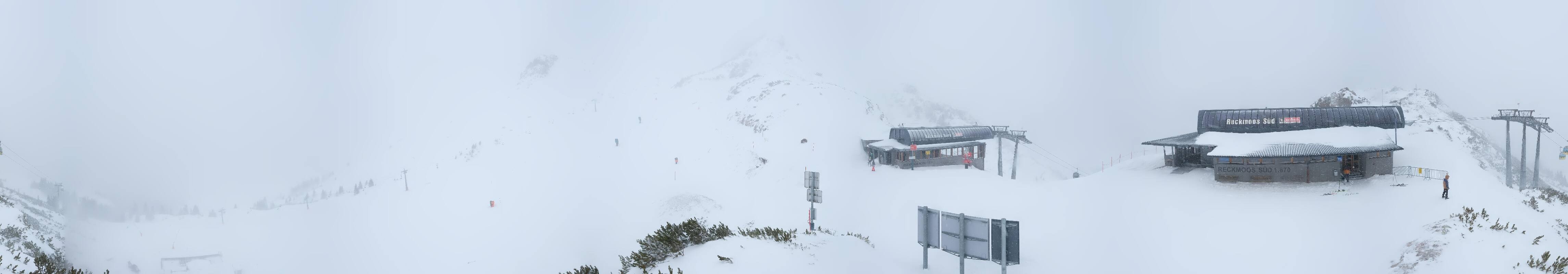 Archiv Foto Webcam Bergstation des Reckmoos-Sessellifts