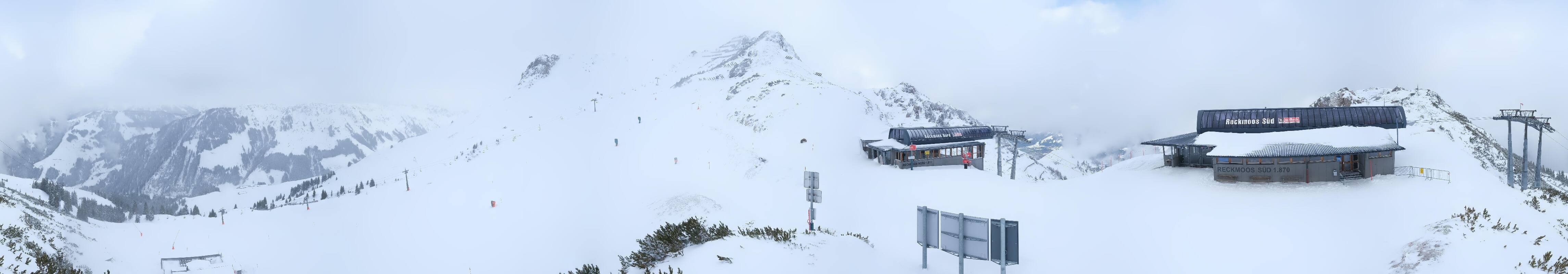 Archiv Foto Webcam Bergstation des Reckmoos-Sessellifts