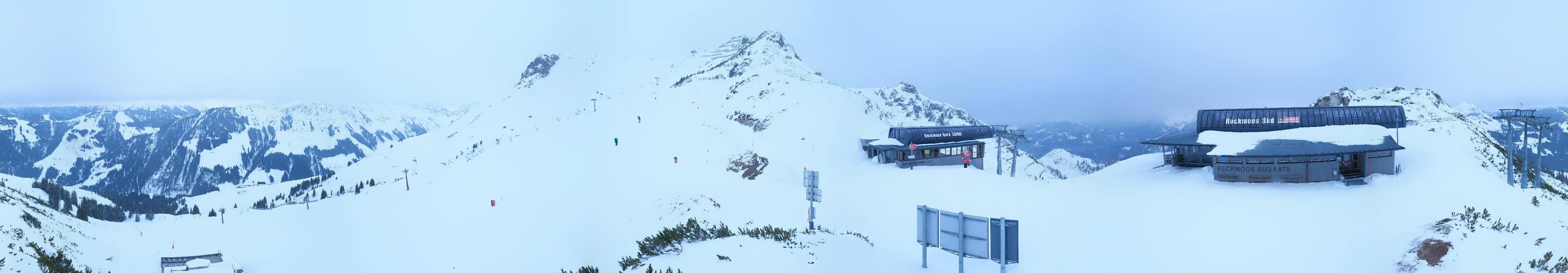 Archiv Foto Webcam Bergstation des Reckmoos-Sessellifts