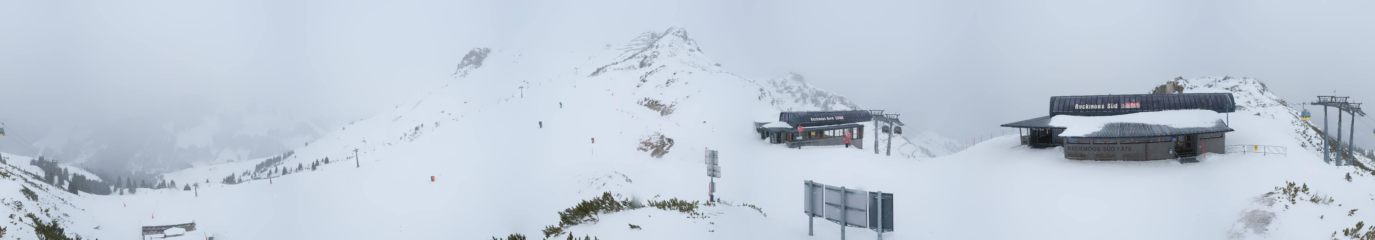 Archiv Foto Webcam Bergstation des Reckmoos-Sessellifts