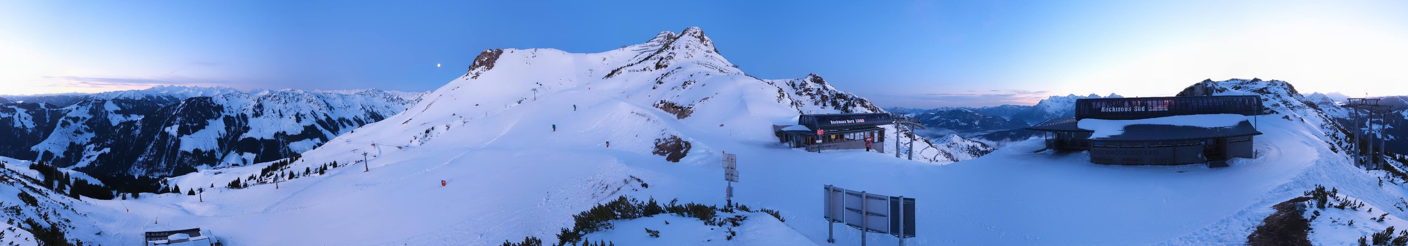 Archiv Foto Webcam Bergstation des Reckmoos-Sessellifts