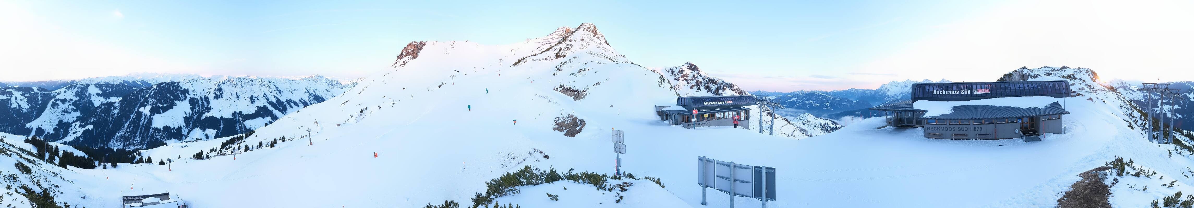 Archiv Foto Webcam Bergstation des Reckmoos-Sessellifts