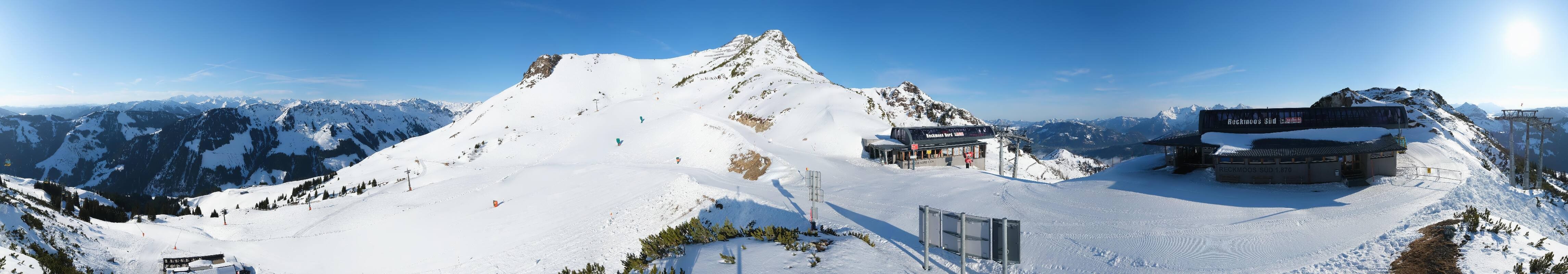 Archiv Foto Webcam Bergstation des Reckmoos-Sessellifts