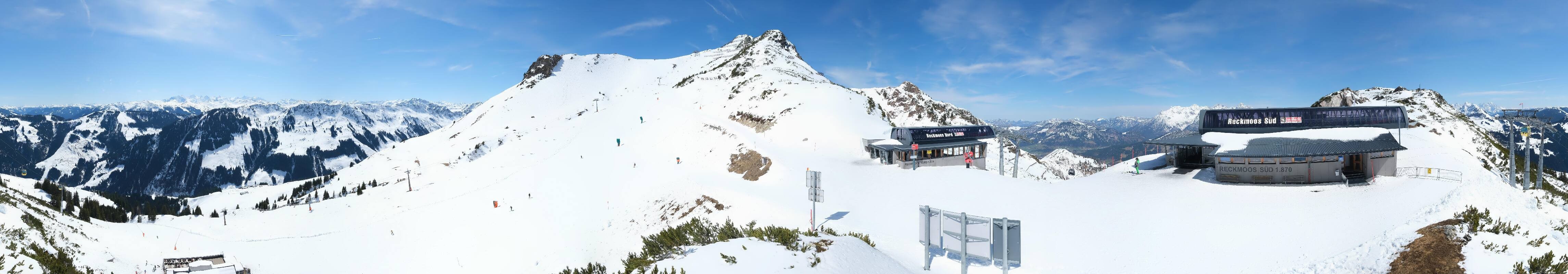 Archiv Foto Webcam Bergstation des Reckmoos-Sessellifts