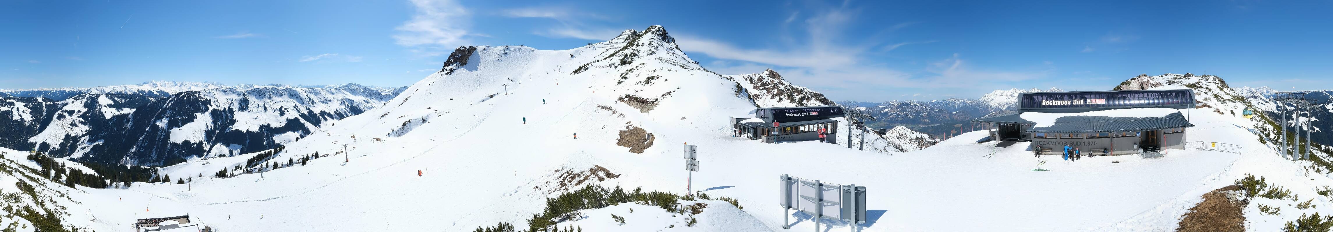 Archiv Foto Webcam Bergstation des Reckmoos-Sessellifts