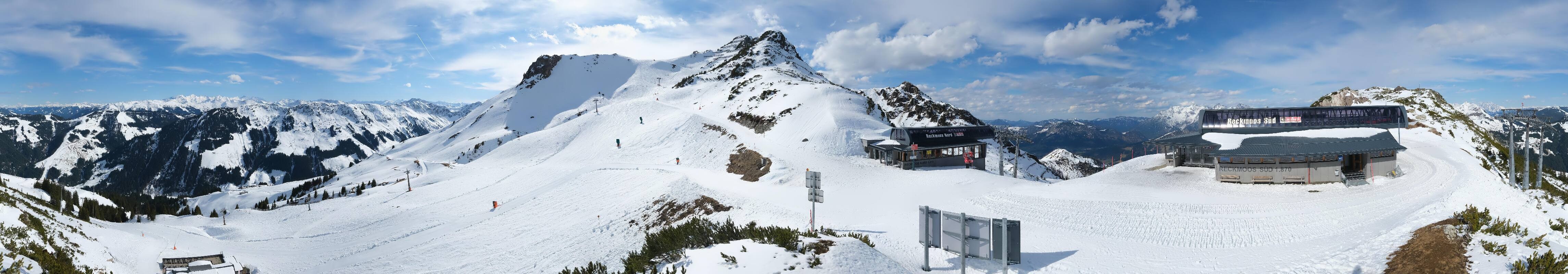 Archiv Foto Webcam Bergstation des Reckmoos-Sessellifts