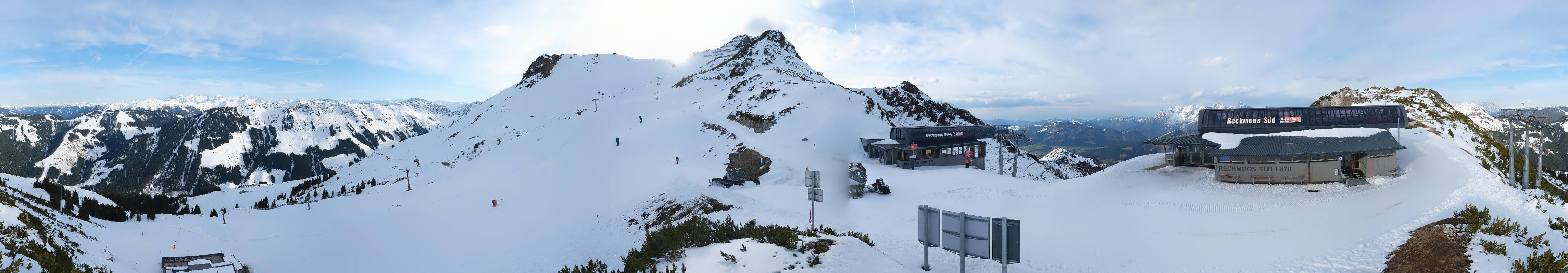 Archiv Foto Webcam Bergstation des Reckmoos-Sessellifts