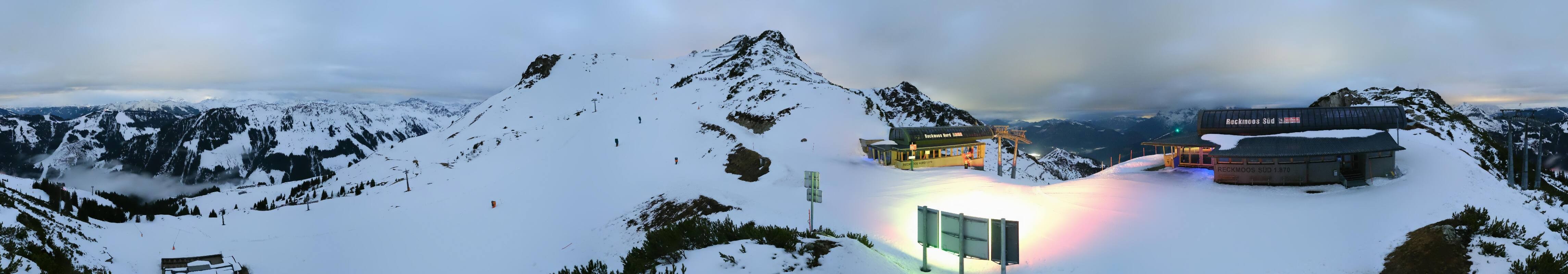 Archived image Webcam Top station Reckmoos lift