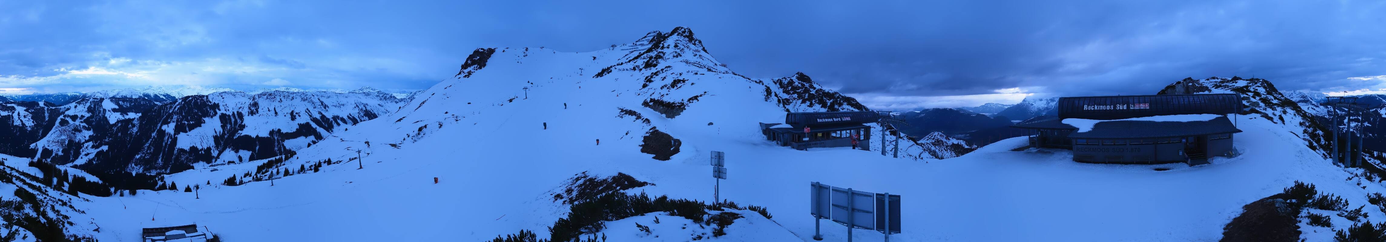 Archived image Webcam Top station Reckmoos lift