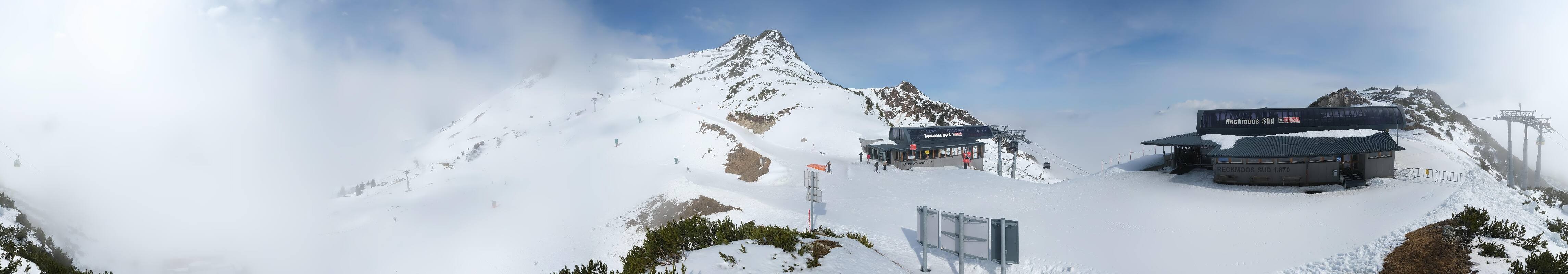 Archived image Webcam Top station Reckmoos lift