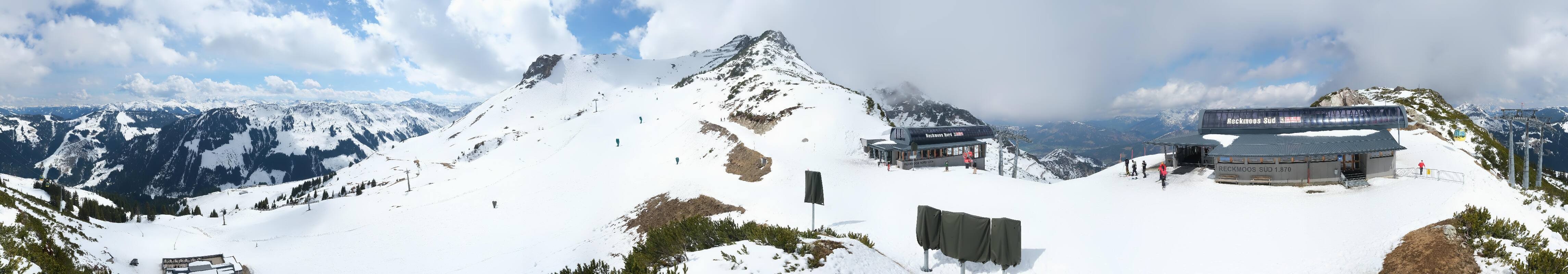 Archived image Webcam Top station Reckmoos lift