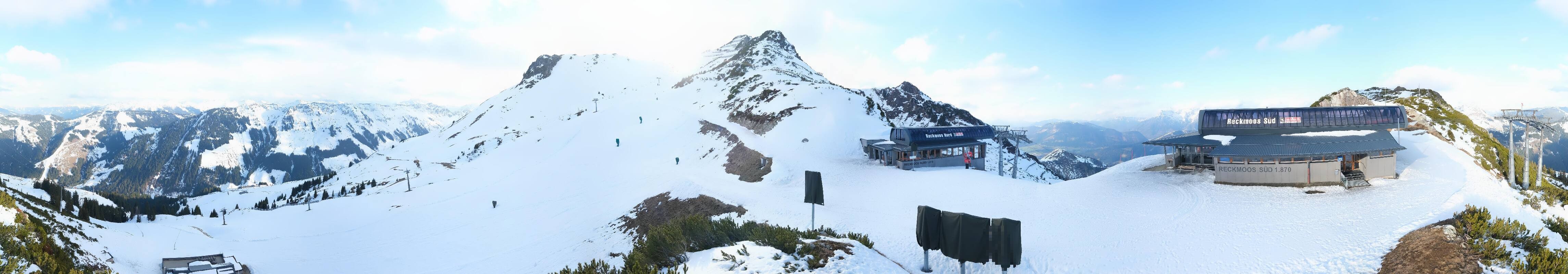 Archived image Webcam Top station Reckmoos lift