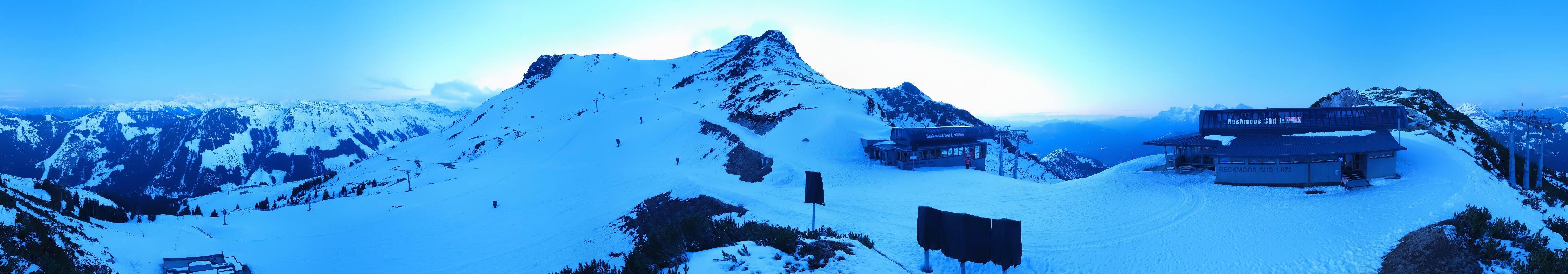 Archived image Webcam Top station Reckmoos lift