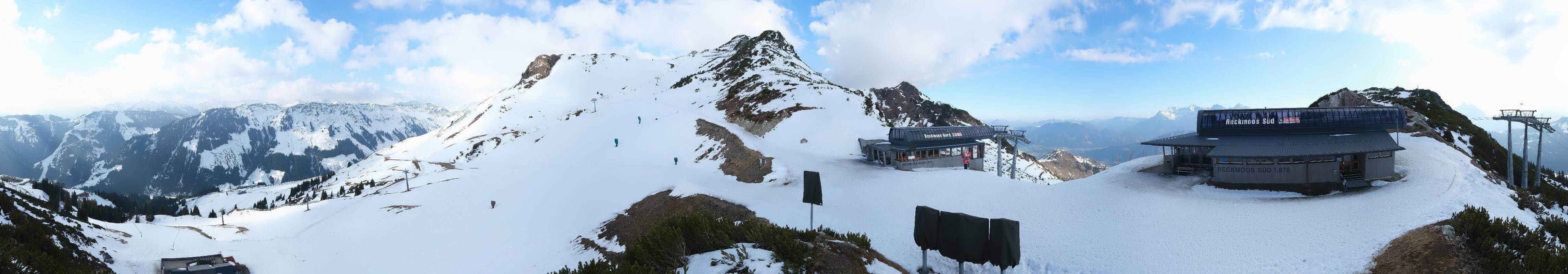 Archived image Webcam Top station Reckmoos lift