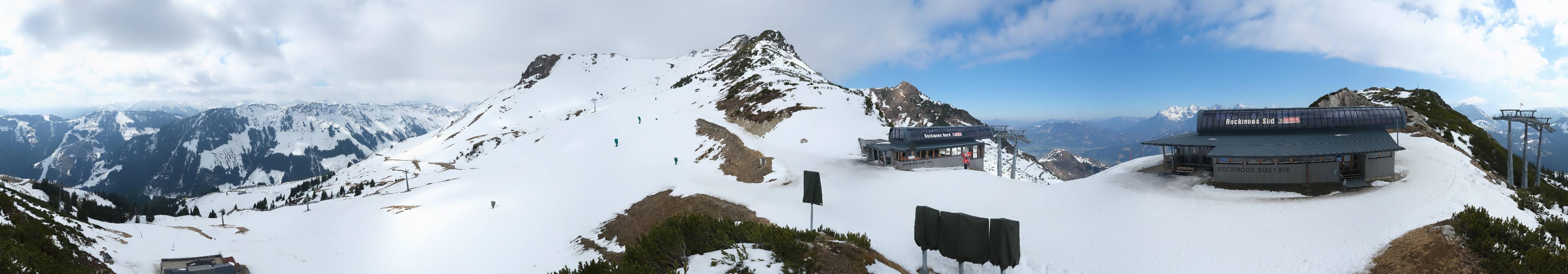 Archived image Webcam Top station Reckmoos lift