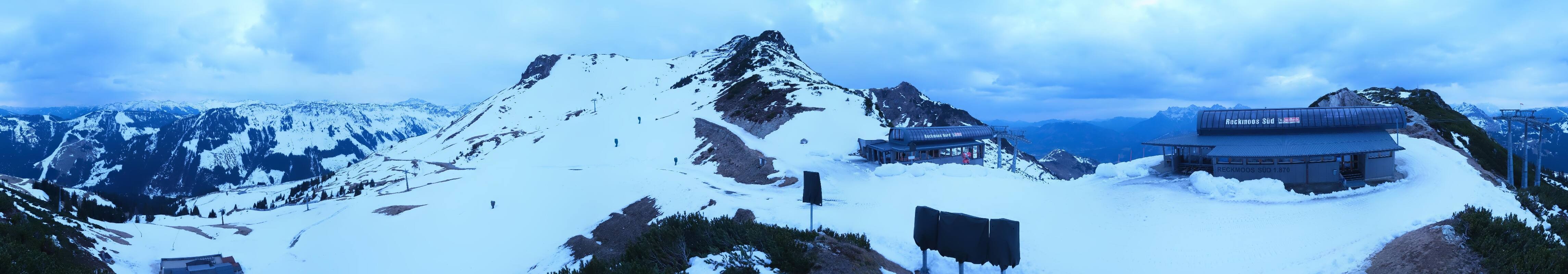 Archiv Foto Webcam Bergstation des Reckmoos-Sessellifts